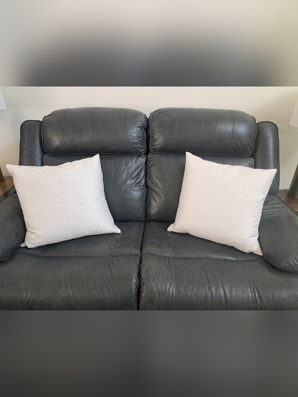 New,  Neutral Ivory Feather Filled Decorative Pillows
